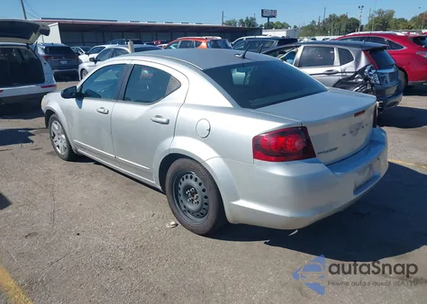 2011 Dodge Avenger Express from USA, damaged, VIN 1B3BD4FB0BN540825